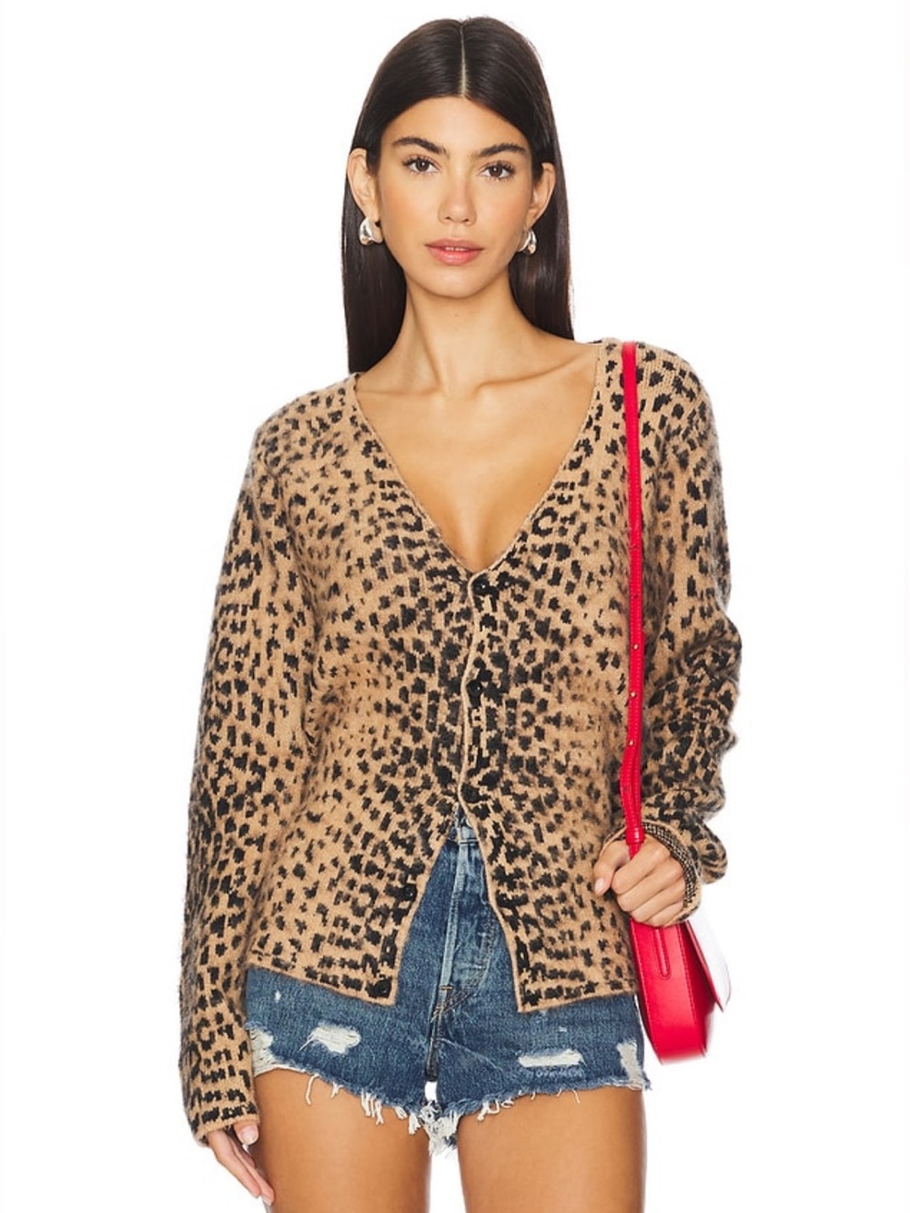 Jaded London Chuck Leopard Cardigan NWT Size L 🐆